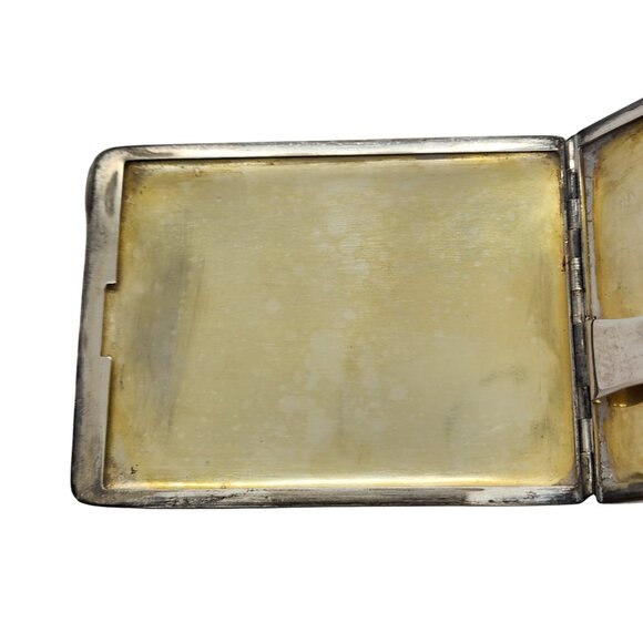 Tiffany & Co Sterling Silver Cigarette Case with Monogram #15043 - Picture 5 of 9